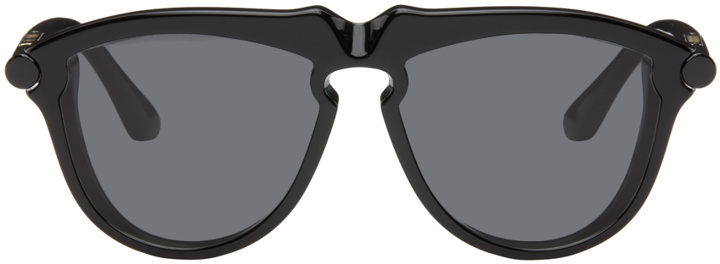 Photo: Burberry Black Tubular Sunglasses