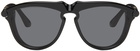 Burberry Black Tubular Sunglasses