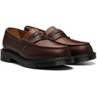 Dr. Martens Brown Penton 'Made In England' Leather Loafers