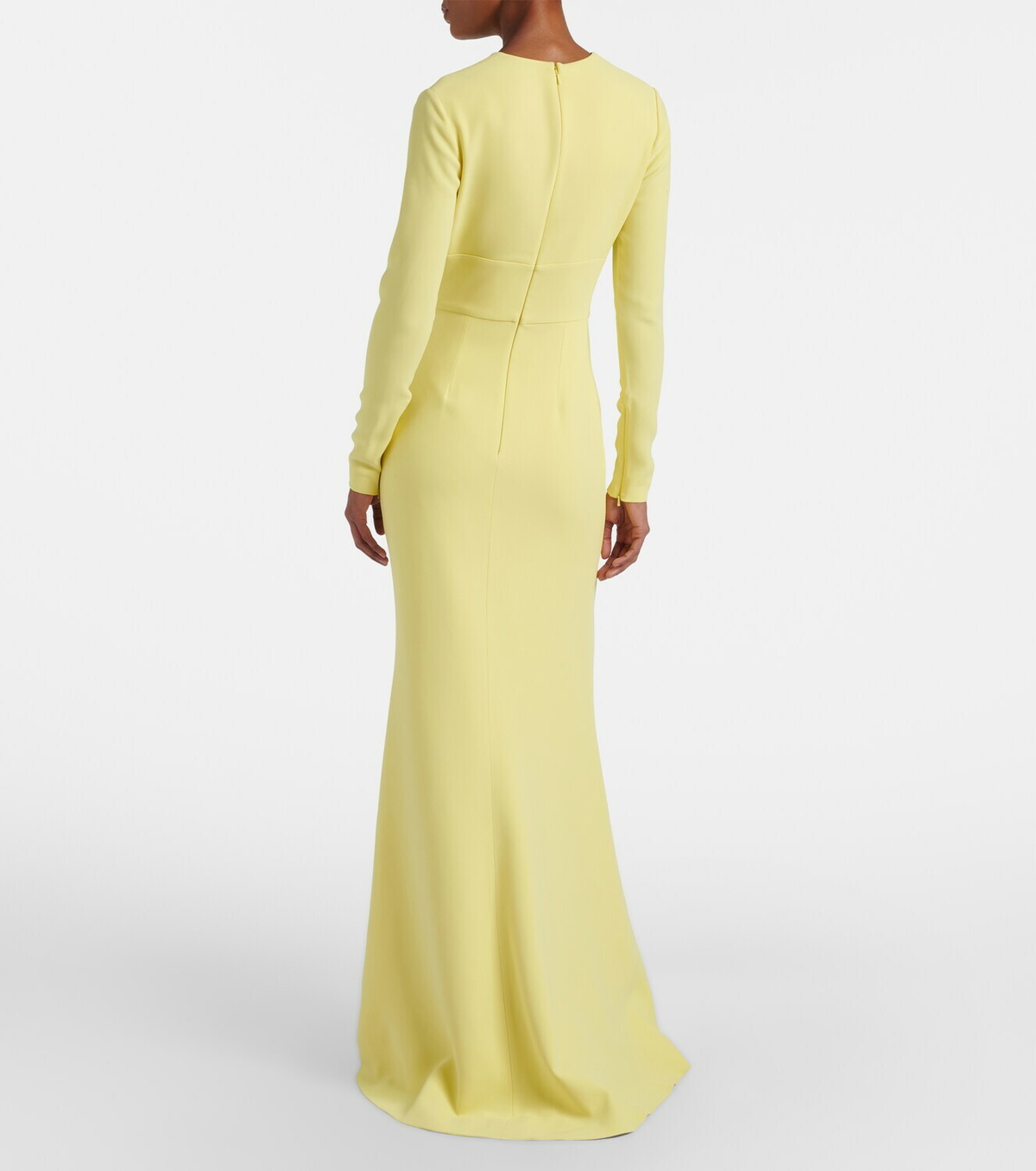 Elie Saab Bow-detail cady gown