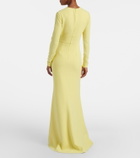 Elie Saab Bow-detail cady gown