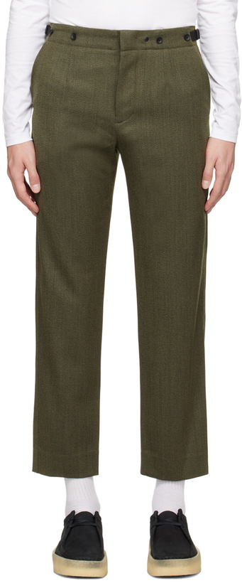 Photo: rag & bone Green Chester Trousers