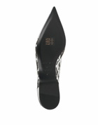 Sergio Rossi Womens Ballet flats in Silver