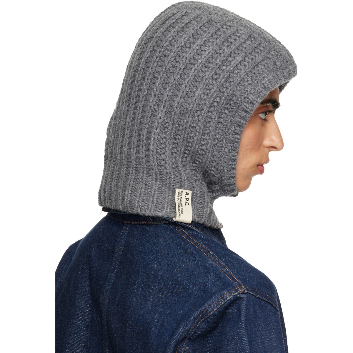 A.P.C. Gray Alix Balaclava