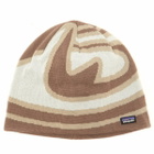 Patagonia Beanie Hat in Vientos Marlow Brown 