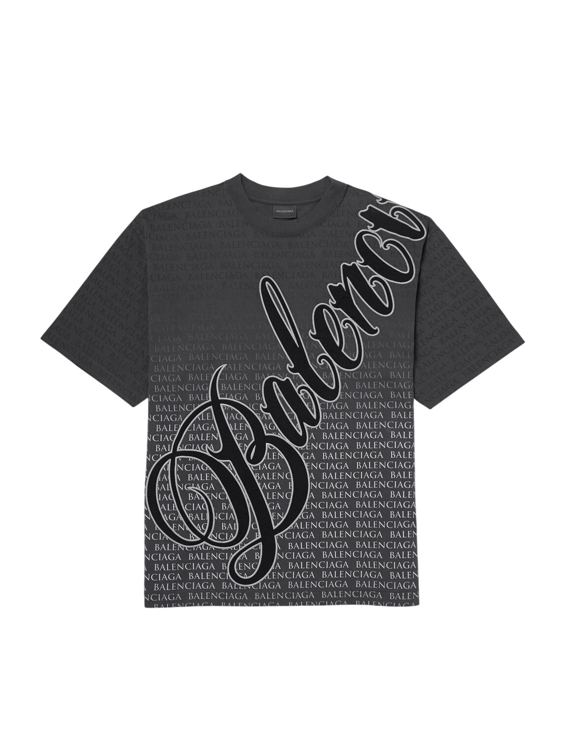 Balenciaga Black BB Pixel Medium T-Shirt Balenciaga