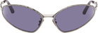 Kuboraum Gunmetal H33 Sunglasses