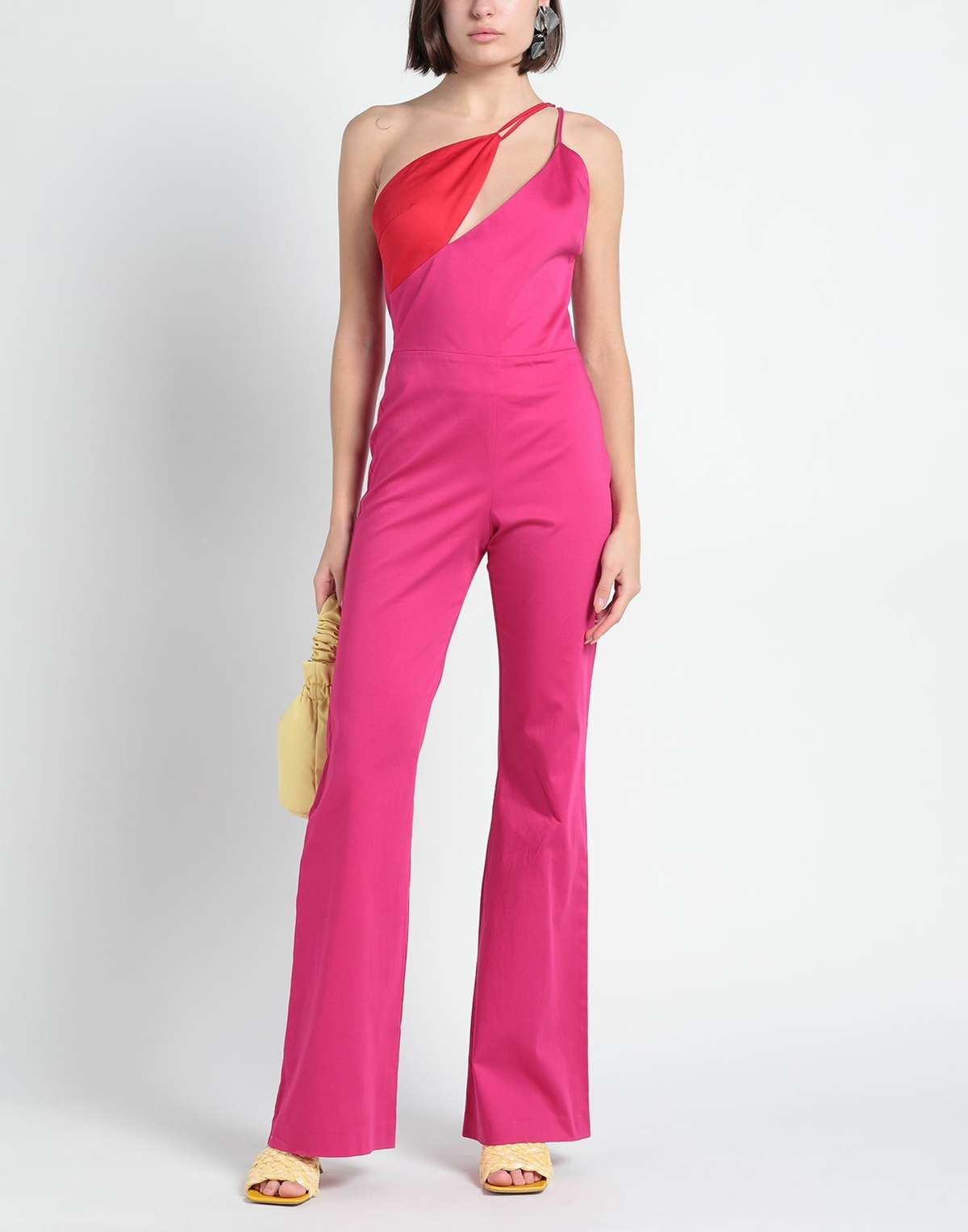 Jijil Womens Jumpsuit Fuchsia