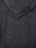 Paul Smith - Double-Breasted Wool-Blend Bouclé Blazer - Gray