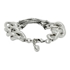 Etro Silver Pegasus Chain Bracelet