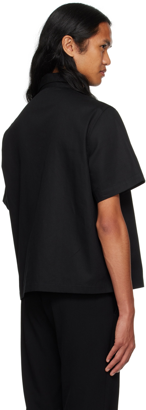 Factor's Black Button Shirt