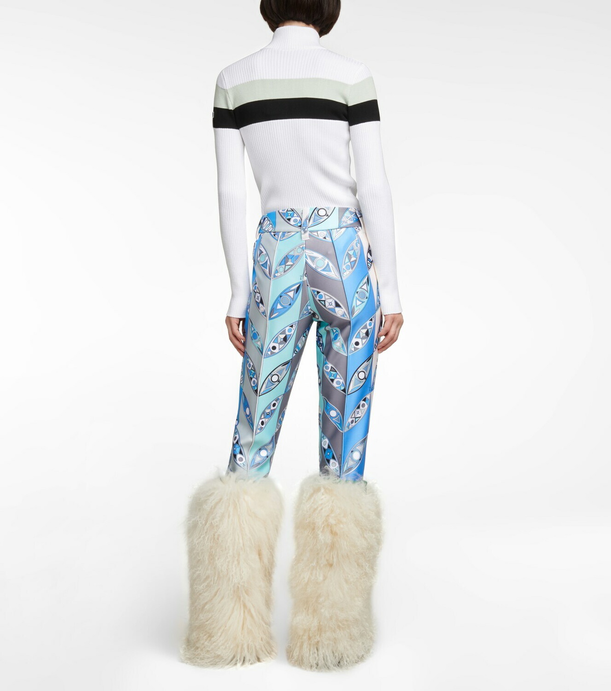 Pucci - x Fusalp printed stirrup ski pants