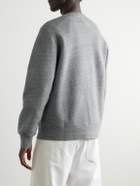Hartford - Cotton-Jersey Sweatshirt - Gray