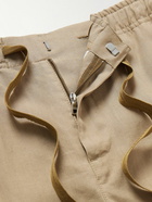 Orlebar Brown - Alex Straight-Leg Linen Drawstring Shorts - Neutrals