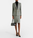 Blazé Milano Popeye virgin wool pencil skirt