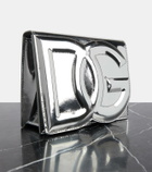 Dolce&Gabbana DG mirrored leather crossbody bag