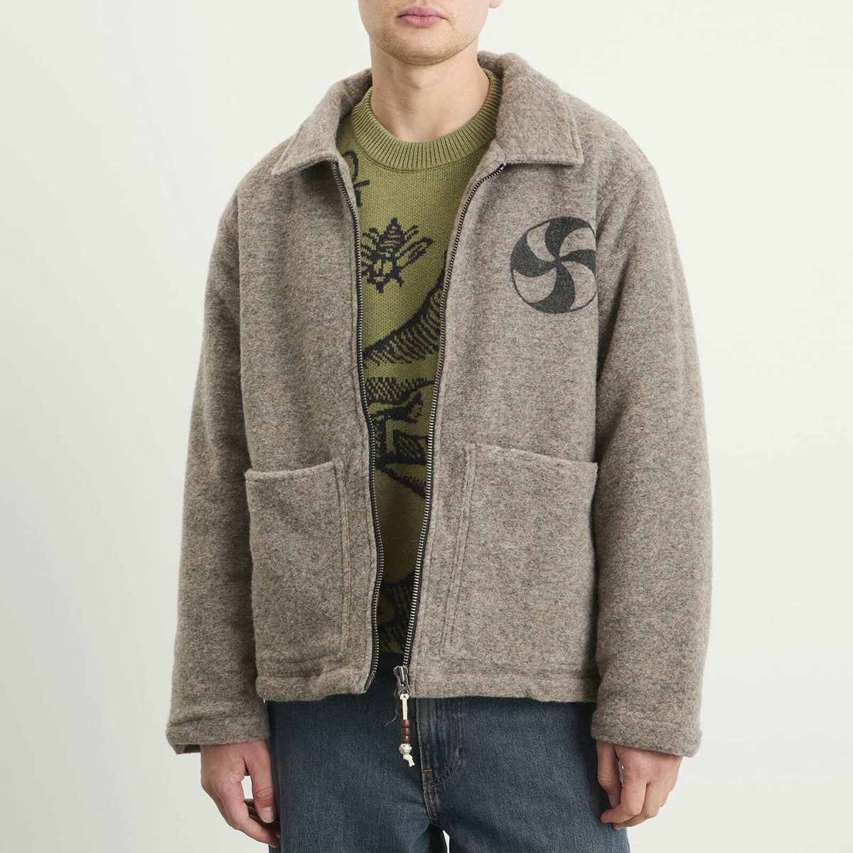 Heresy Men's Seedsman Coat in Mushroom