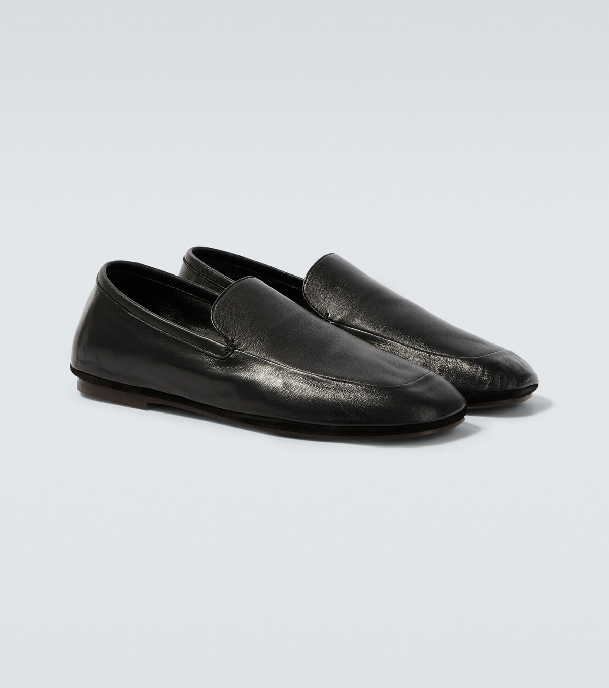 Lemaire Outdoor leather slip-on shoes