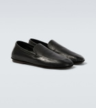 Lemaire Outdoor leather slip-on shoes