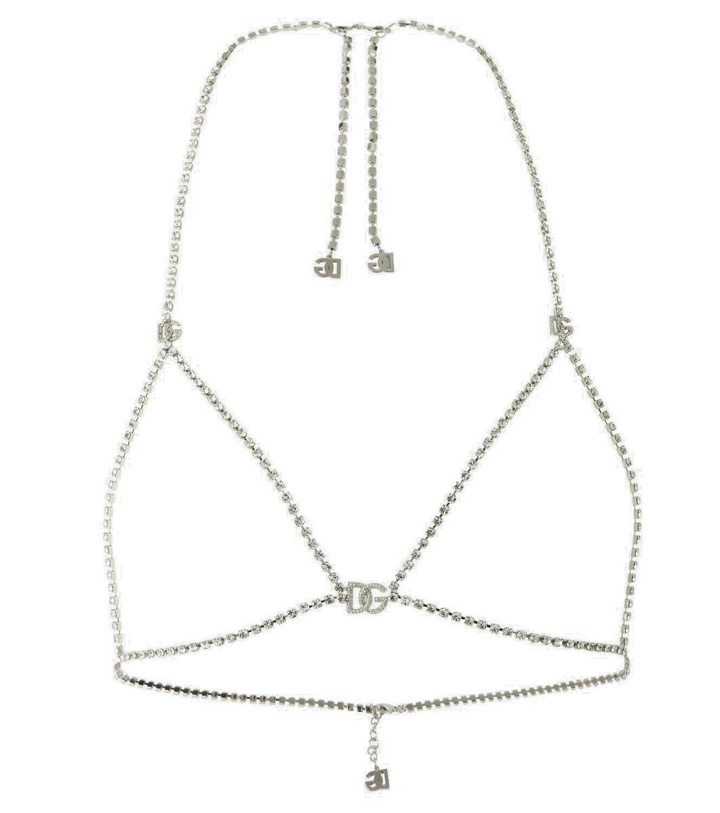 Photo: Dolce&Gabbana Bijoux crystal-embellished bra