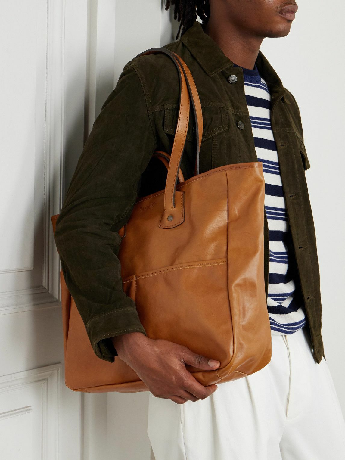 Bleu de Chauffe - Marco Leather Tote Bag