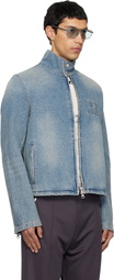 Courrèges Blue City Shadow Denim Jacket