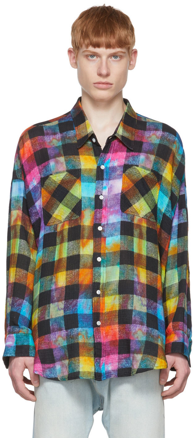 R13 Multicolor Cotton Shirt R13