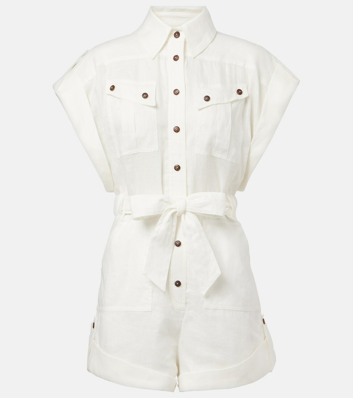 Zimmermann Linen playsuit
