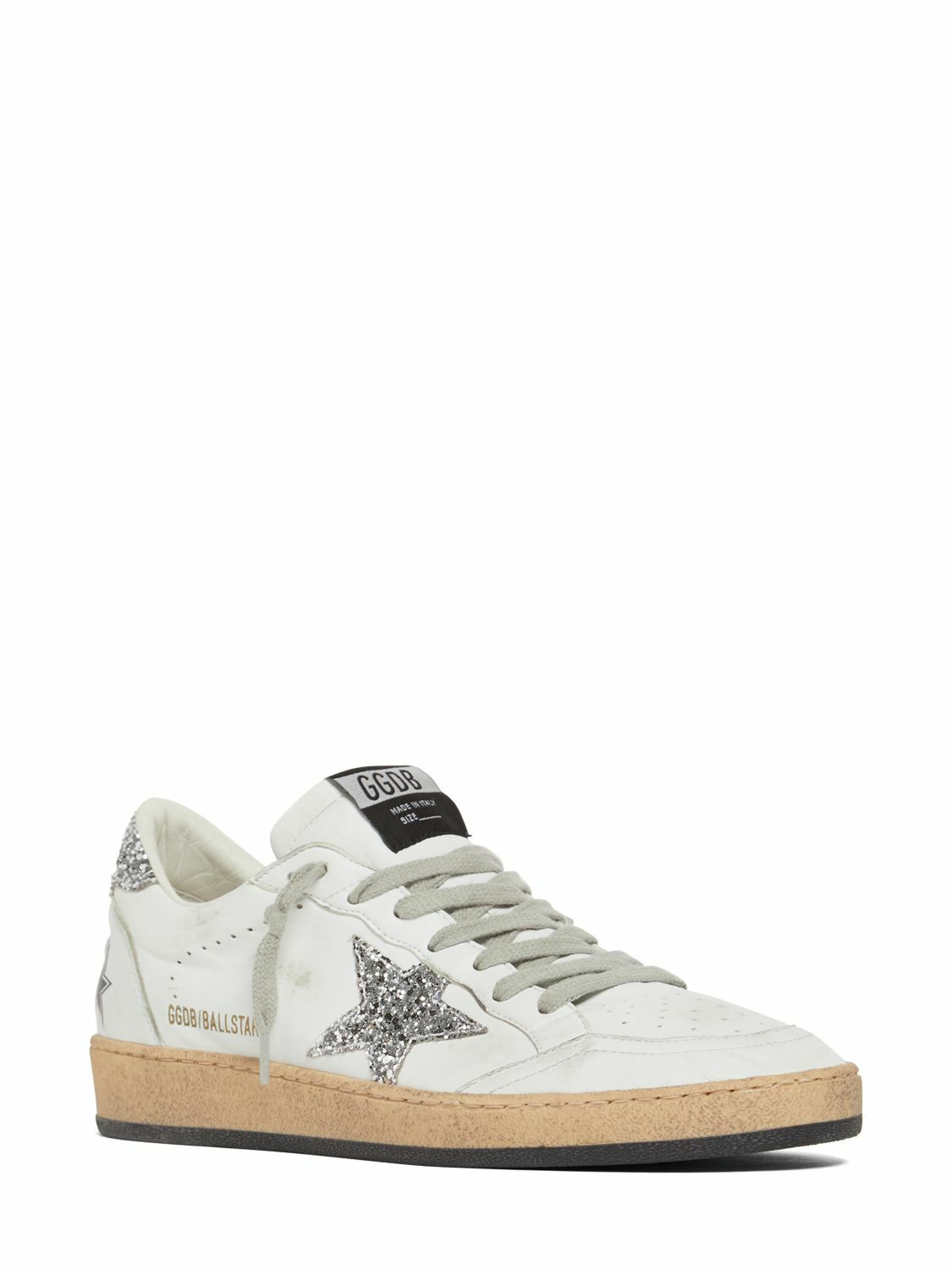 Golden ♦Ball Star ナッパレザー ホワイトスター Amazon.com | Golden Goose Women's Ball Star Star and Heel