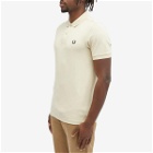 Fred Perry Men's Plain Polo Shirt in Oatmeal