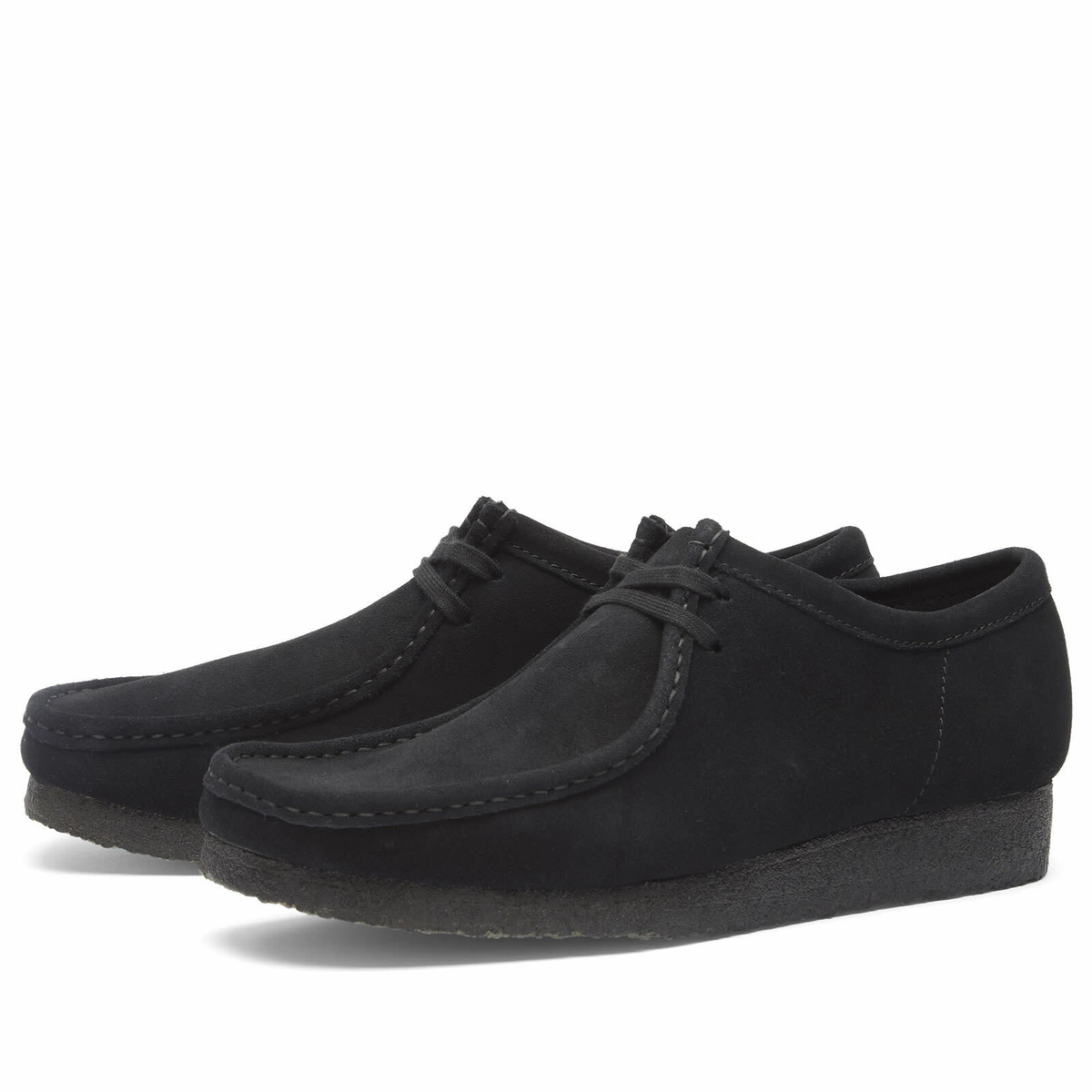 Clarks Originals Men's Wallabee in Black Suede