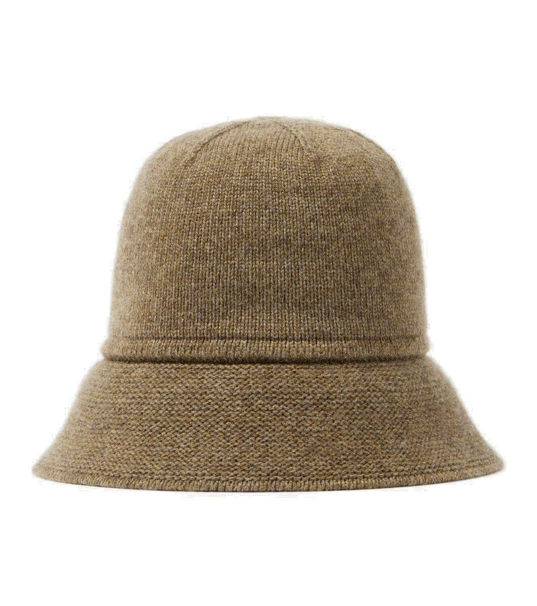 Loro Piana Knitted cashmere-blend bucket hat Loro Piana display picture 3
