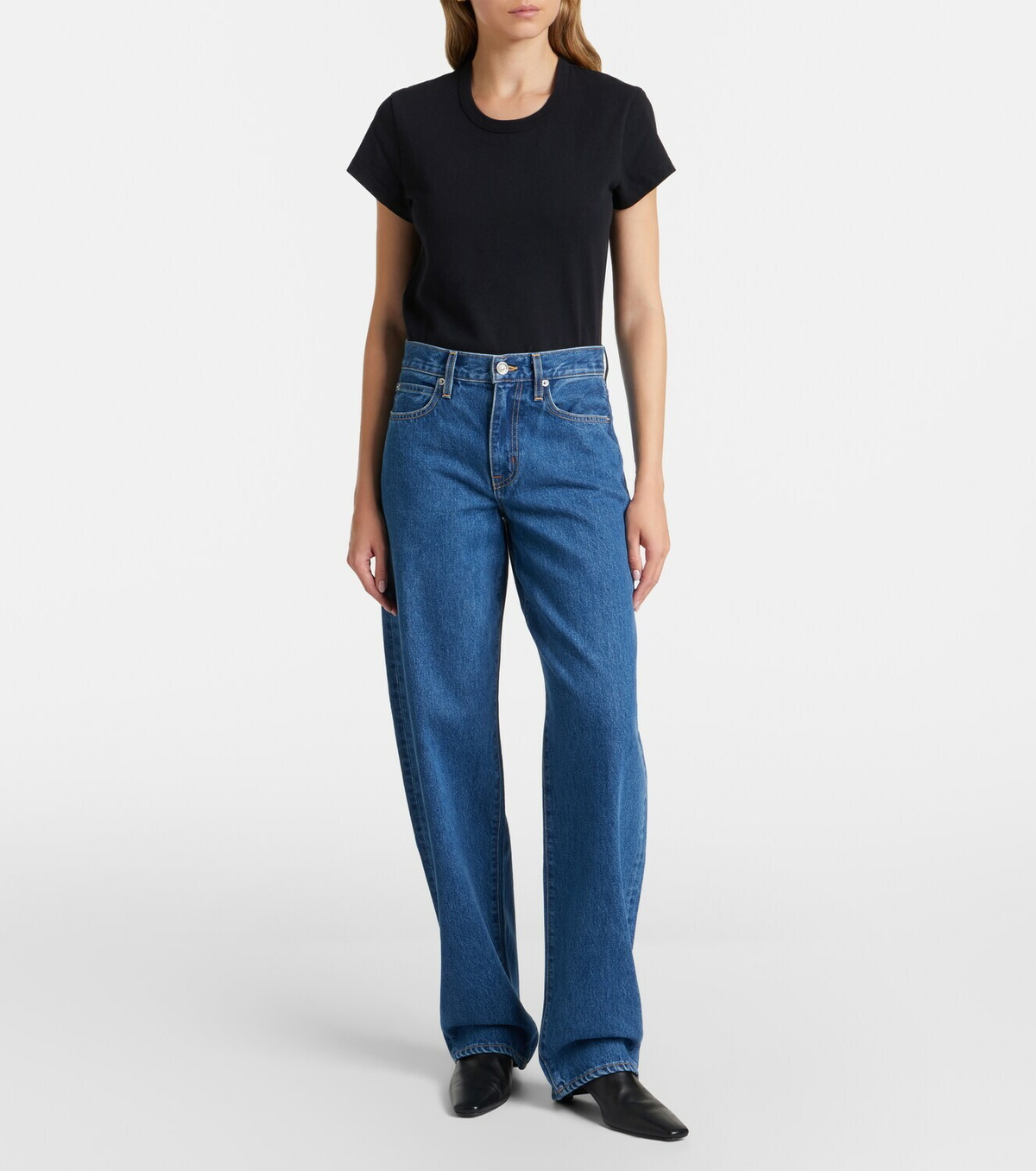 Slvrlake Tess barrel-leg jeans