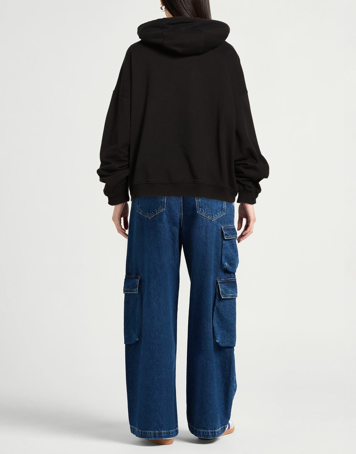 Fiorucci Womens Sweatshirt in Black