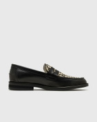 Duke & Dexter WILDE BOMBAY RATTAN LOAFER Black Mens Casual Shoe