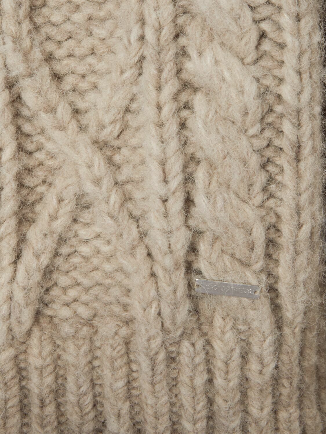 DSQUARED2 Cable Knit Alpaca Blend Sweater Dsquared2 DSQUARED2 Cable Knit Alpaca Blend Sweater Dsquared2