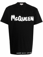 ALEXANDER MCQUEEN - Logo Cotton T-shirt