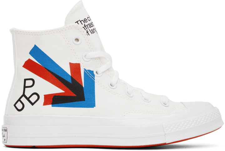 Photo: Converse White Patta & Experimental Jetset Edition Chuck 70 Sneakers