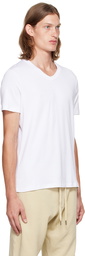 TOM FORD White V-Neck T-Shirt