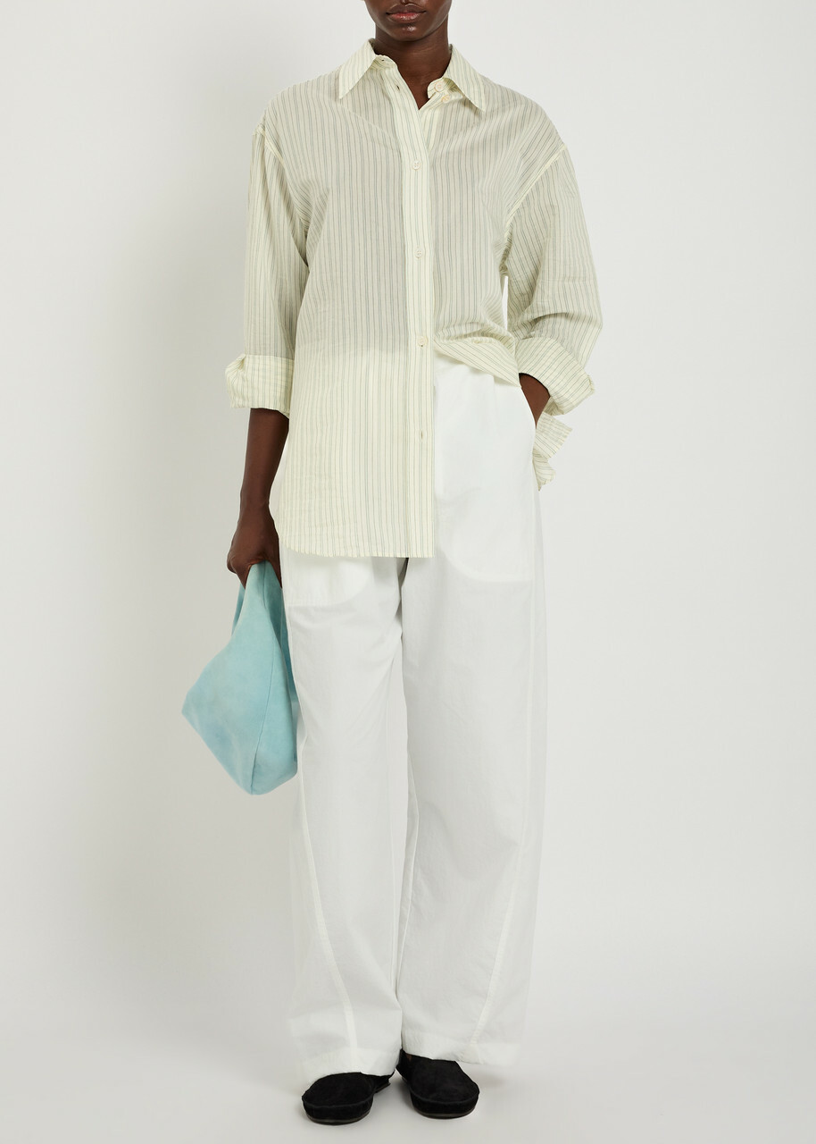 Studio Nicholson Rouen Wool Shirt Cream