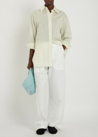 Studio Nicholson Rouen Wool Shirt Cream