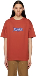 Dime Red Ghostly Font T-Shirt