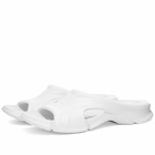 Balenciaga Men's Mold Rubber Slide in White