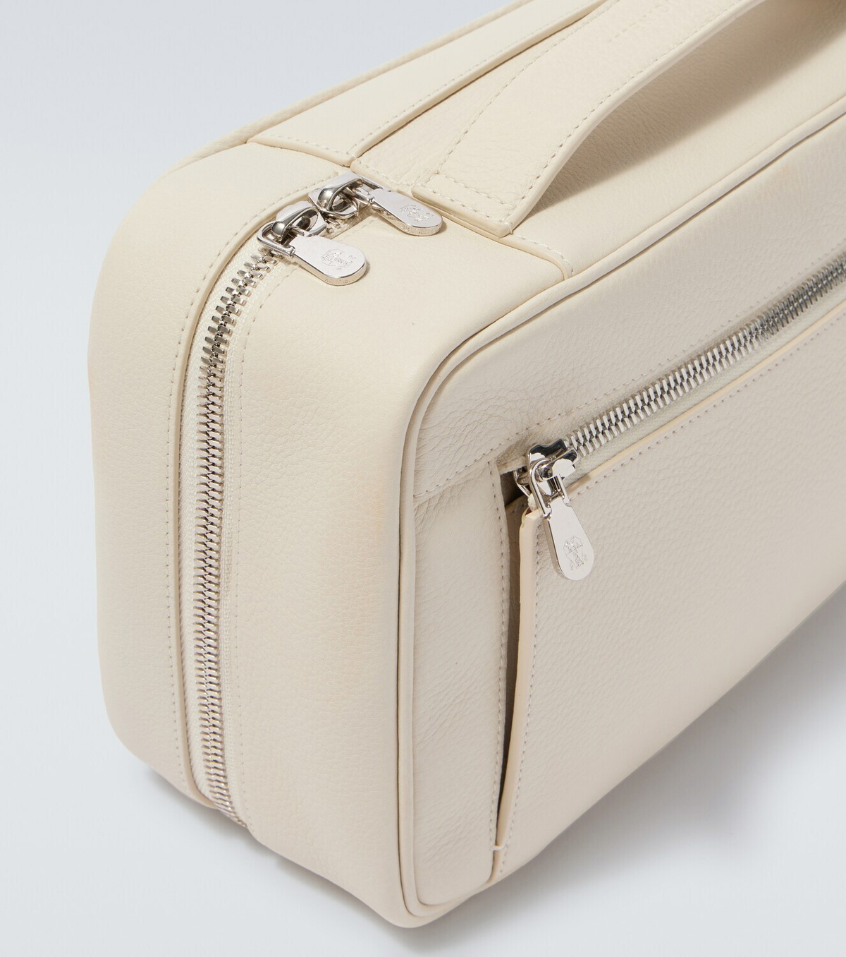 Brunello Cucinelli Leather toiletry bag