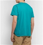 nonnative - Printed Cotton-Jersey T-Shirt - Turquoise