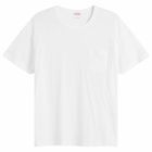 Visvim Men's Sublig Jumbo II 3-Pack Short Sleeve T-Shirt in White