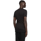 Rick Owens Black Double T-Shirt