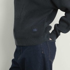 Dime Women's Wave Knit Sweater in Navy