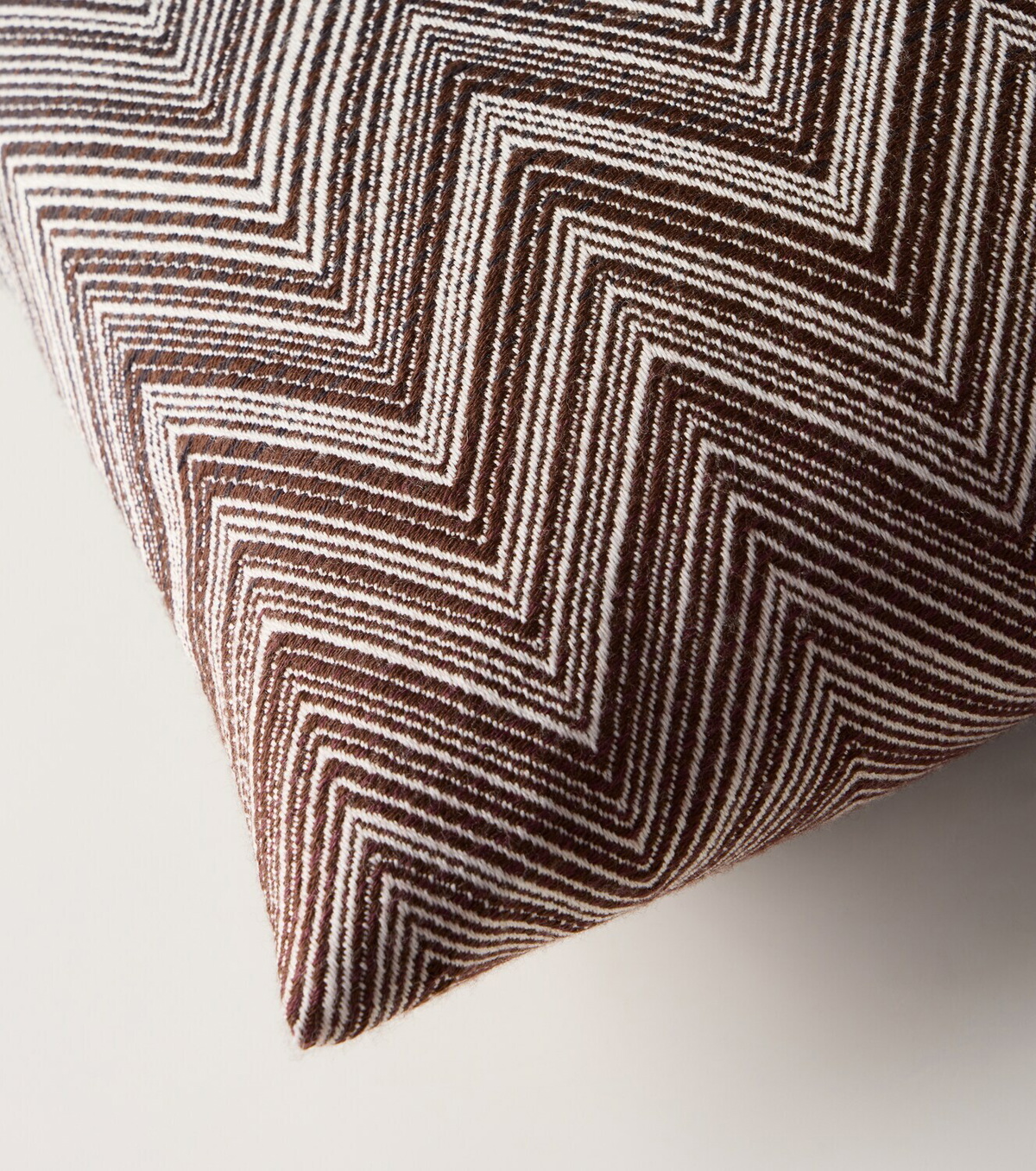 Missoni Timmy Zigzag wool cushion