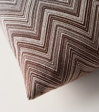 Missoni Timmy Zigzag wool cushion